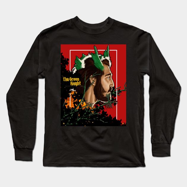 the green knight Long Sleeve T-Shirt by stephens69